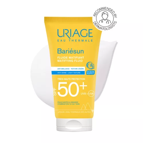 Uriage Bariésun MAT arckrém zsíros bőrre SPF50+ 50ml