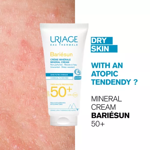 Uriage Bariésun Mineral krém SPF50+ 100ml