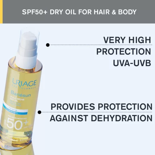 Uriage Bariésun száraz olaj spray SPF50+ 200ml