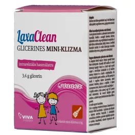 LaxaClean Glicerines mini-klizma gyermekeknek 6x