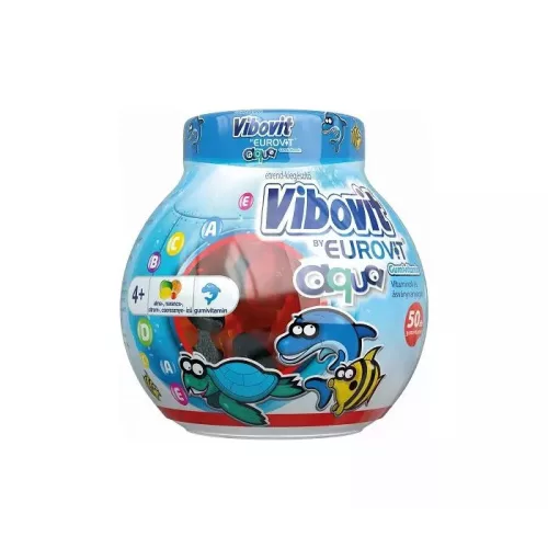 Vibovit By Eurovit Aqua gumivitamin 50x