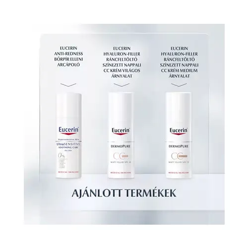 Eucerin Anti-Redness Bőrpír elleni színezett nappali arcápoló SPF25 50ml