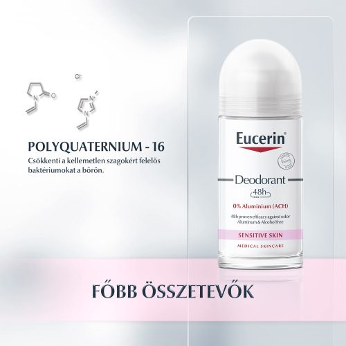 Eucerin Alumínium-mentes golyós dezodor érzékeny bőrre 50ml