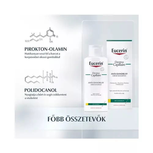 Eucerin DermoCapillaire Korpásodás elleni sampon száraz korpára 250ml