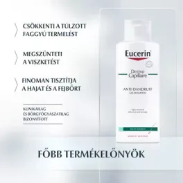   Eucerin DermoCapillaire korpásodás elleni sampon zsíros korpára 250ml