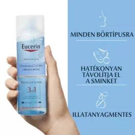 Eucerin DermatoCLEAN 3in1 micellás arclemosó 400ml