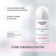 Eucerin golyós dezodor érzékeny bőrre 50ml