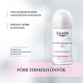 Eucerin golyós dezodor érzékeny bőrre 50ml