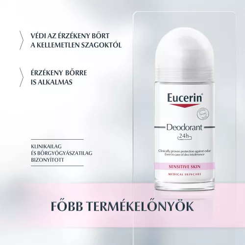 Eucerin golyós dezodor érzékeny bőrre 50ml