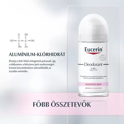 Eucerin golyós dezodor érzékeny bőrre 50ml