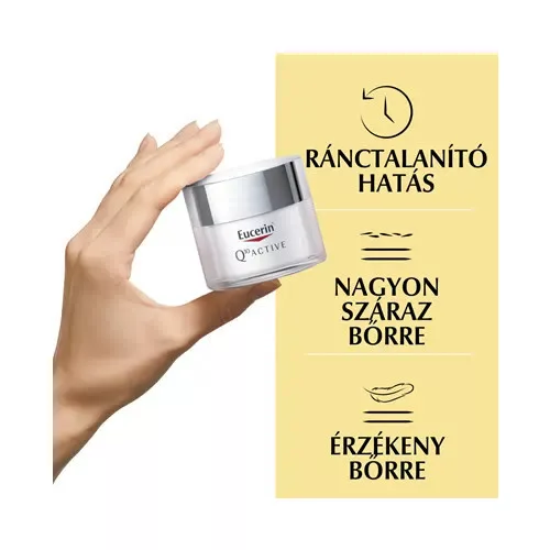 Eucerin Q10 ACTIVE Ránctalanító nappali arckrém 50ml