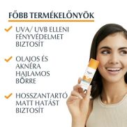Eucerin Sun Oil Control napozó krém-gél arcra FF30+ 50ml