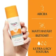 Eucerin Sun Oil Control napozó krém-gél arcra FF30+ 50ml