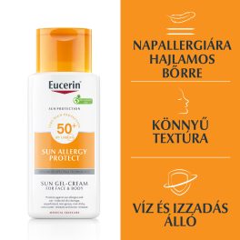   Eucerin Sun Allergy Protect Napallergia elleni krém-gél SPF50 150ml