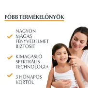   Eucerin Sun Sensitive Protect Gyermek napozó spray SPF50+ 200ml