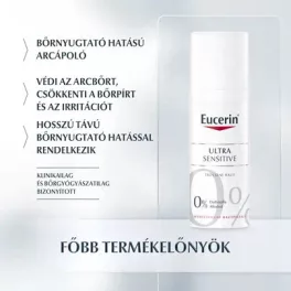 Eucerin UltraSensitive arcápoló száraz bőrre 50ml