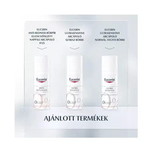 Eucerin UltraSensitive arcápoló száraz bőrre 50ml