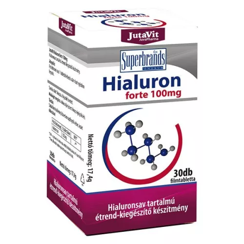 JutaVit Hialuron Forte 100 mg filmtabletta 30x