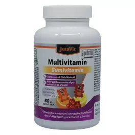   JutaVit Multivitamin gumivitamin narancs, cseresznye,citrom 60x