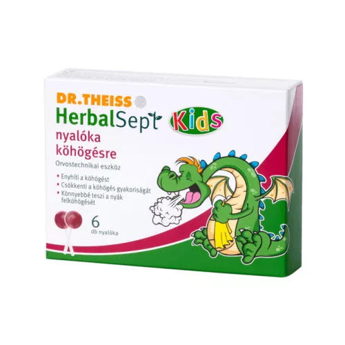 Dr. Theiss HerbalSept Kids nyalóka köhögésre 6x