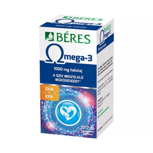 Béres Omega-3 lágyzselatin kapszula 100x