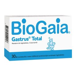 BioGaia Gastrus Total rágótabletta mandarin ízű 30x