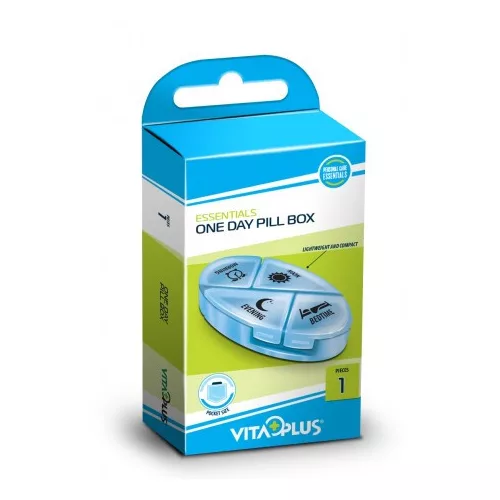 Vitaplus gyógyszeradagoló 1 napos 4 rekeszes 1x