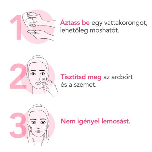 Bioderma Sensibio H2O arc- és sminklemosó 2x250ml