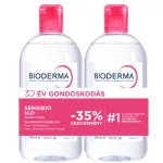 Bioderma Sensibio H2O arc- és sminklemosó 2x500ml
