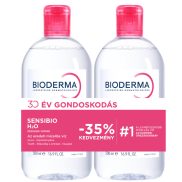 Bioderma Sensibio H2O arc- és sminklemosó 2x500ml