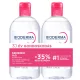 Bioderma Sensibio H2O arc- és sminklemosó 2x500ml