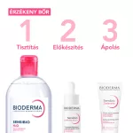 Bioderma Sensibio H2O arc- és sminklemosó 2x500ml