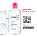 Bioderma Sensibio H2O arc- és sminklemosó 2x500ml