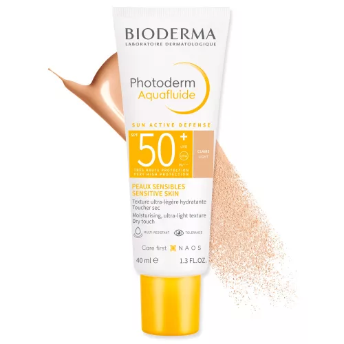 Bioderma Photoderm Aquafluide SPF50+ színezett 40ml