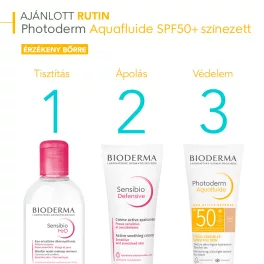 Bioderma Photoderm Aquafluide SPF50+ színezett 40ml