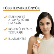   Eucerin Sun Sensitive Protect Napozó krém arcra SPF50+ 50ml