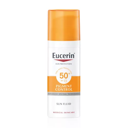 Eucerin Sun Pigment Control napozó fluid arcra SPF50+ 50ml