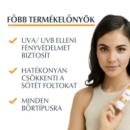 Eucerin Sun Pigment Control napozó fluid arcra SPF50+ 50ml
