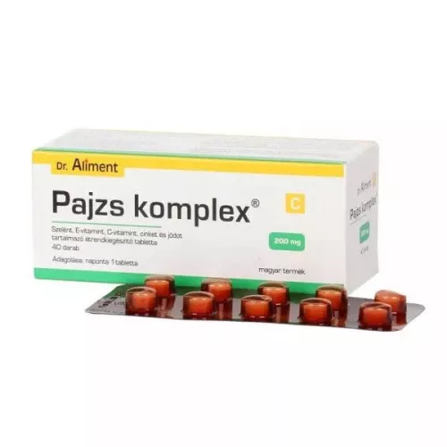 Dr.Aliment Pajzs Komplex tabletta 40x