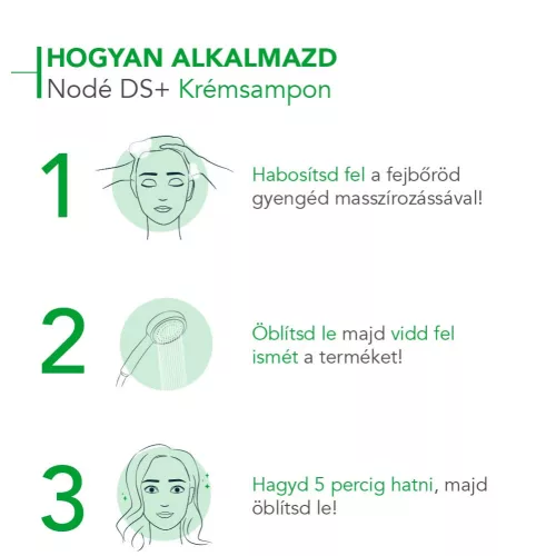 Bioderma Nodé DS+ krémsampon 2x125ml (duopack)