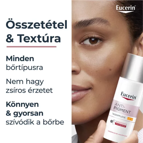 Eucerin Anti-Pigment Nappali arckrém SPF30 50ml