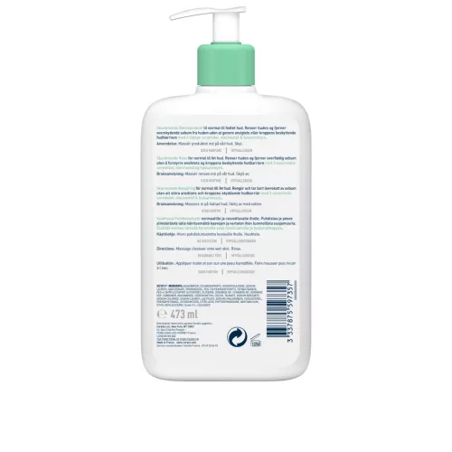 Cerave Habzó tisztító gél 473ml