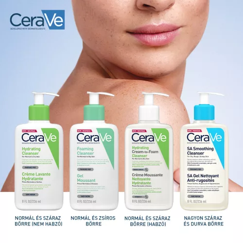 Cerave Habzó tisztító gél 473ml