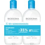 Bioderma Hydrabio H2O arc- és sminklemosó 2x500ml