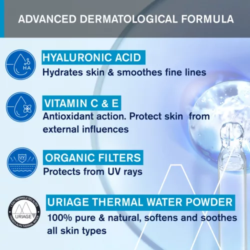 Uriage Eau Thermale hidratáló kompakt púder SPF30 10g