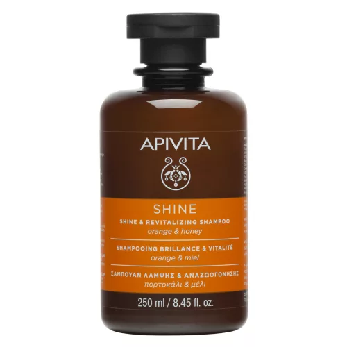 Apivita Sampon fényt ad és revitalizál 250ml