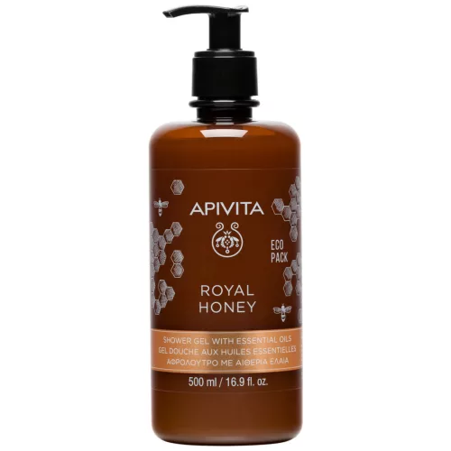 Apivita Tusfürdő száraz bőrre Royal Honey 500ml