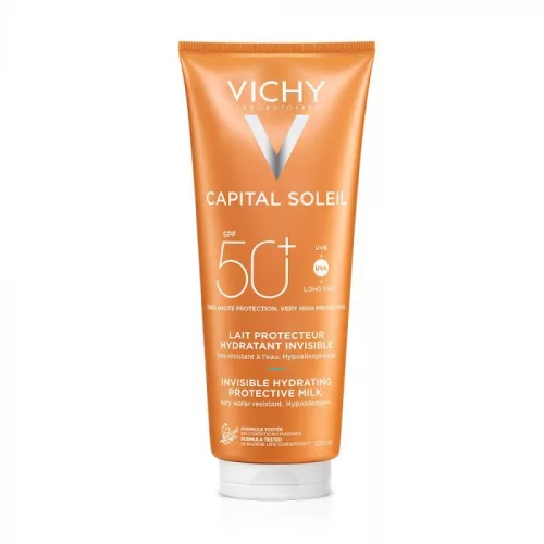 VICHY Capital Soleil hidratáló naptej arcra és testre SPF50+ 300ml