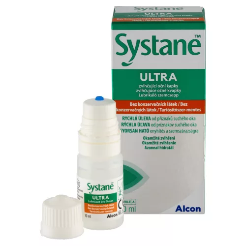 Systane Ultra lubrikáló szemcsepp tartósítószer-mentes 10ml