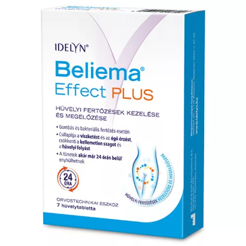 Beliema Effect Plus hüvelytabletta 7x